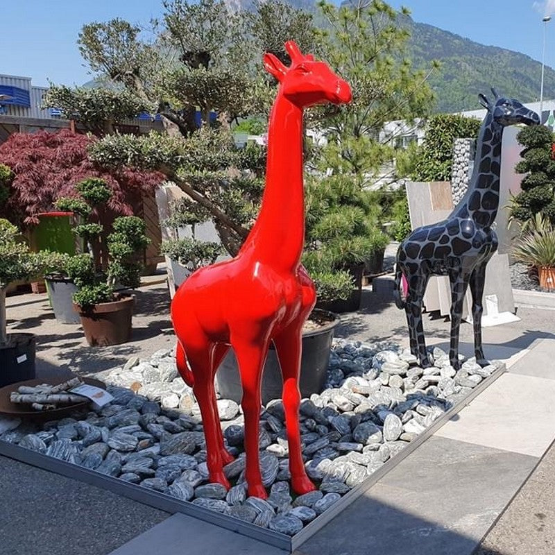 Giraffe Statue - XL H210cm - MonoChrome Colors (+15 Available colors)